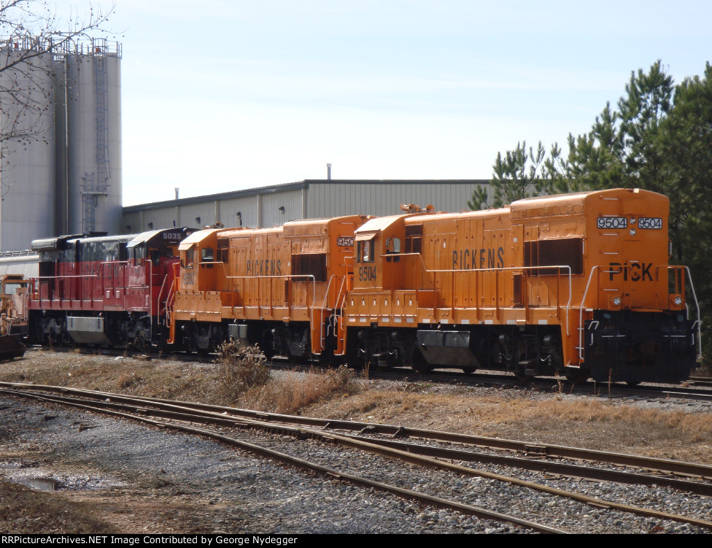 PICK 9504 at the Pickens Yard